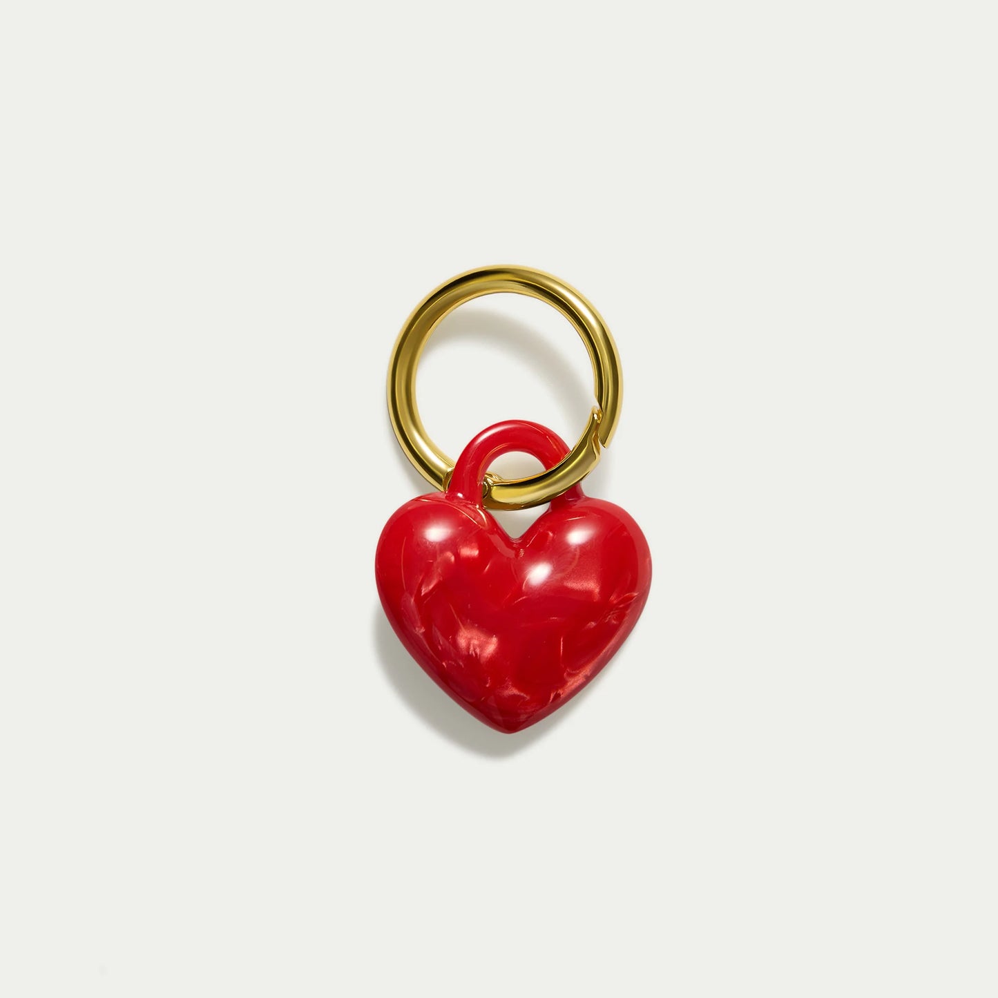 Kitty Paloma - Puffy Heart Keyring