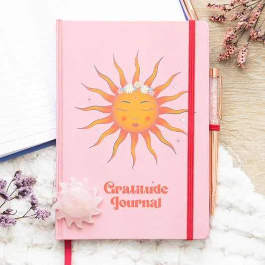 The Moon & Sun Journals with crystal pen