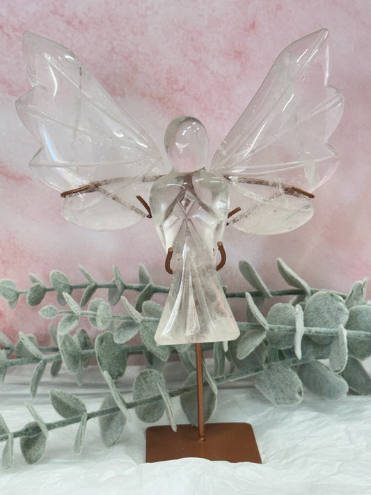 Crystal Angels on stands
