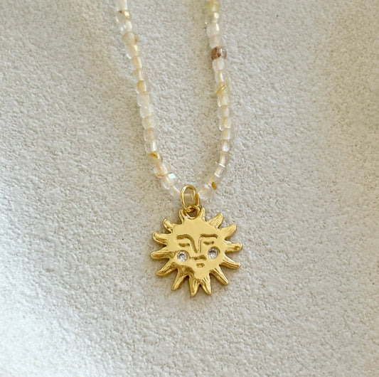 Sol Mate Crystal necklace