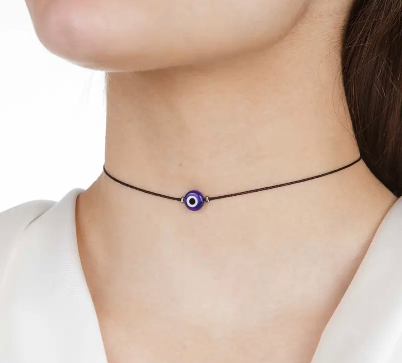Evil Eye String Necklace