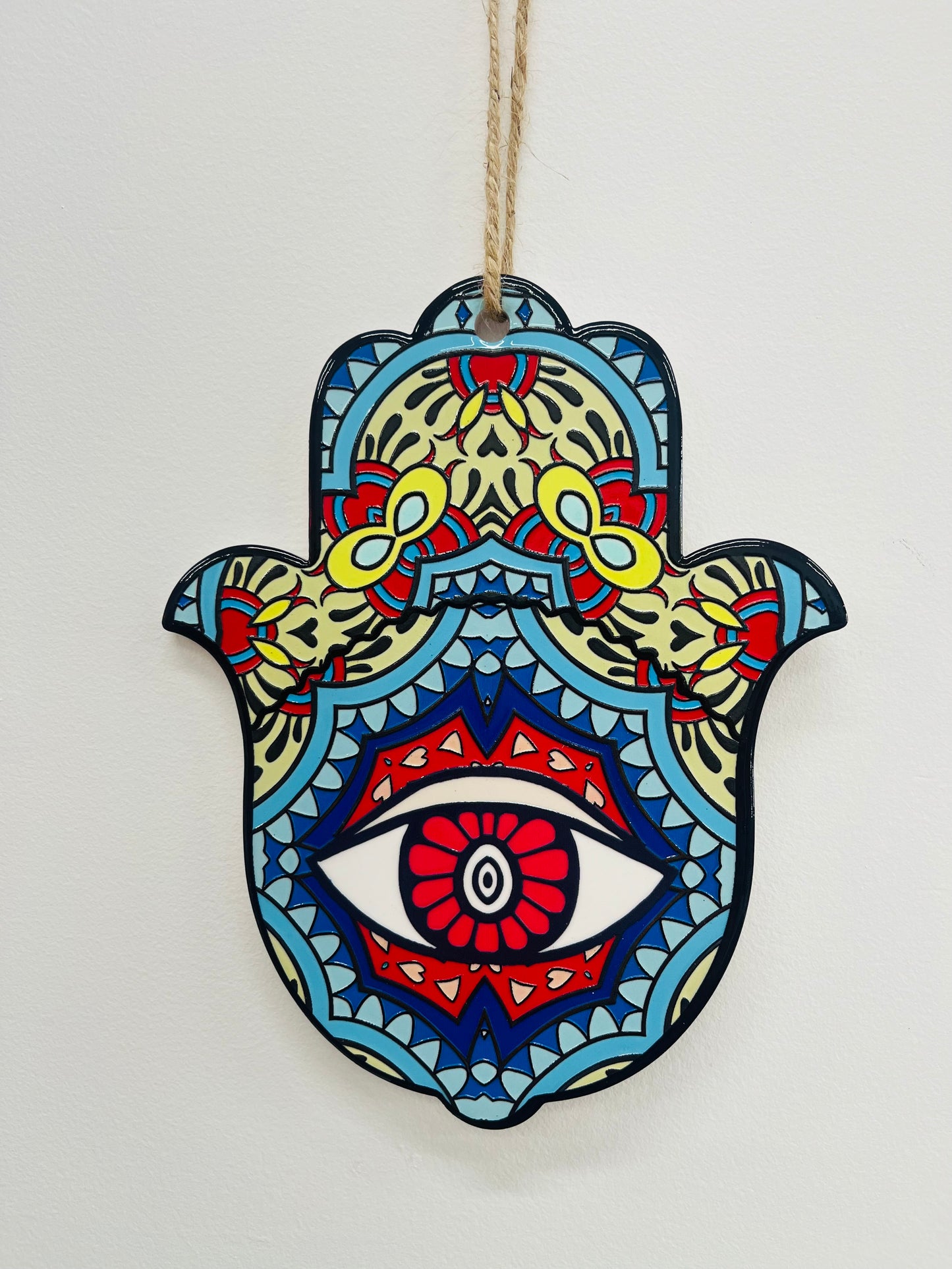 Large Hamsa Hand wall hanging