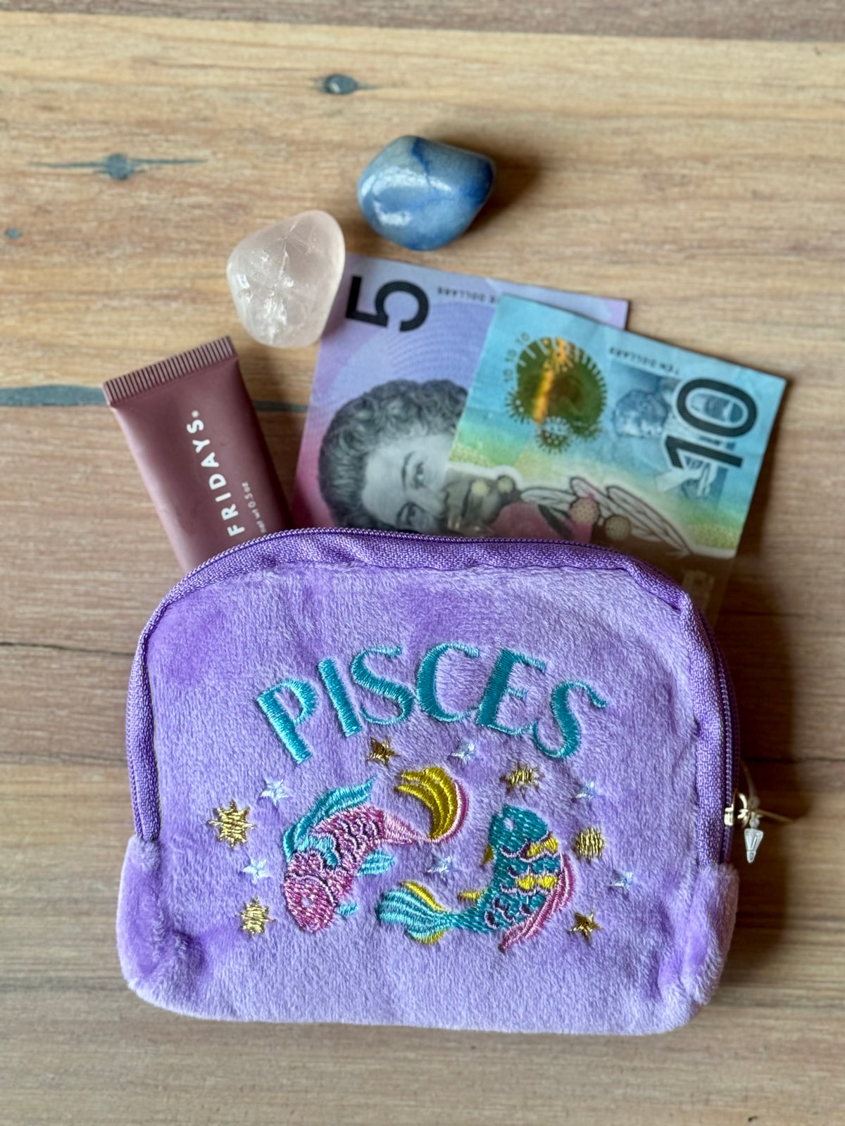 Zodiac Zest Velvet Pouches