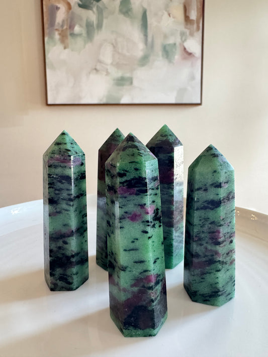 Ruby In Zoisite Points