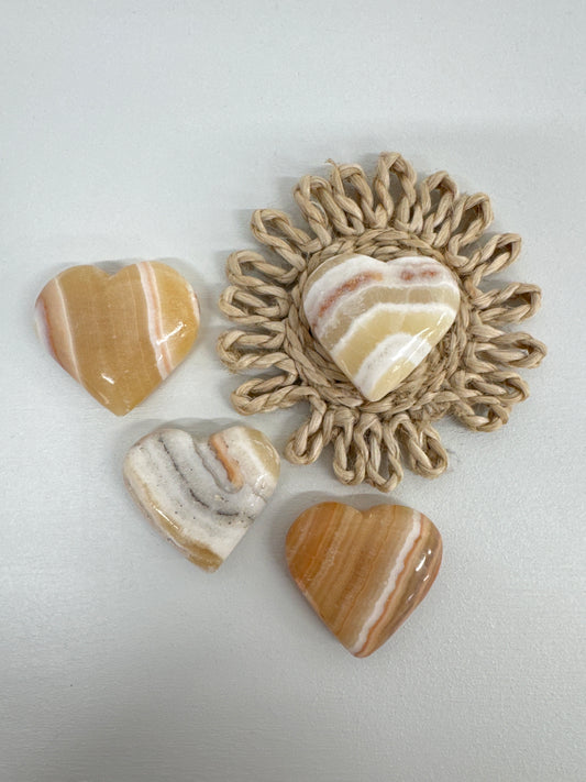 Moroccan Onyx Hearts & Moons