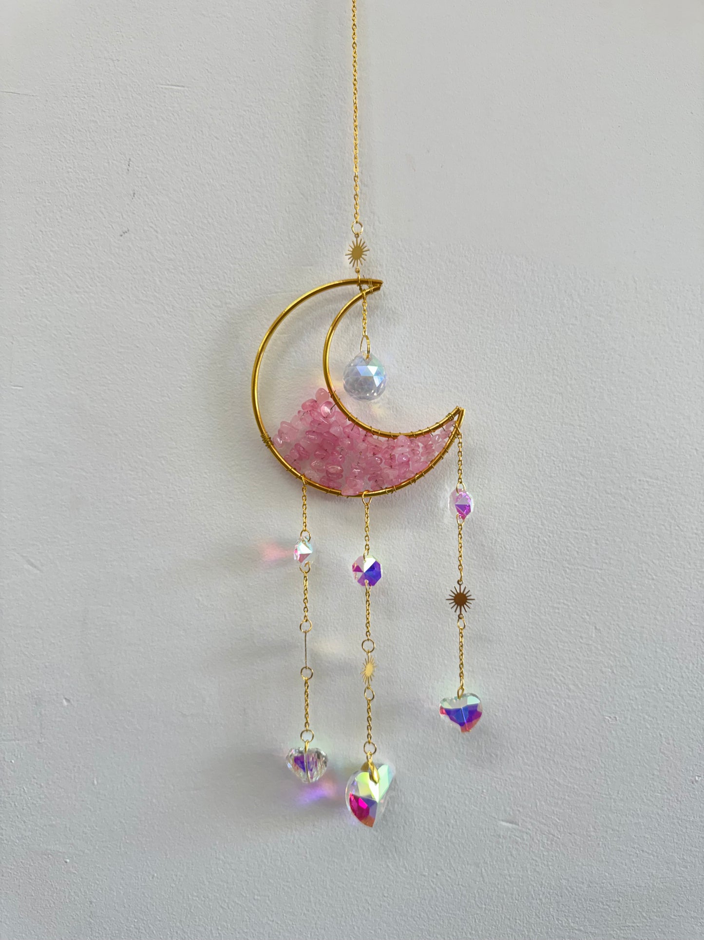 Crystal Moon Suncatchers