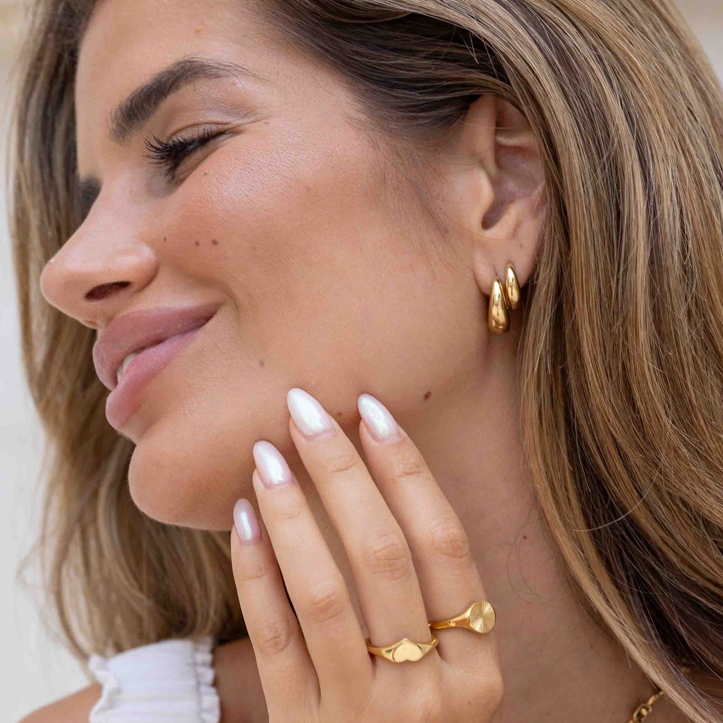 Savannah Hoops - Gold & Silver