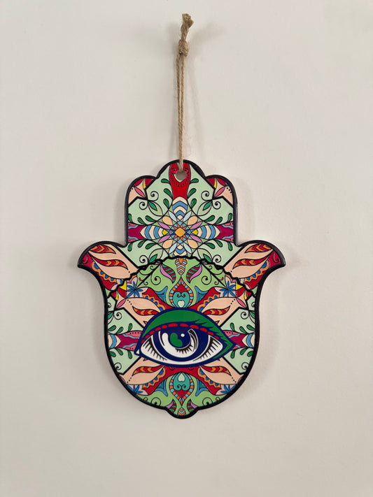 Large Hamsa Hand wall hanging