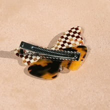 Check Butterfly Hair Clip
