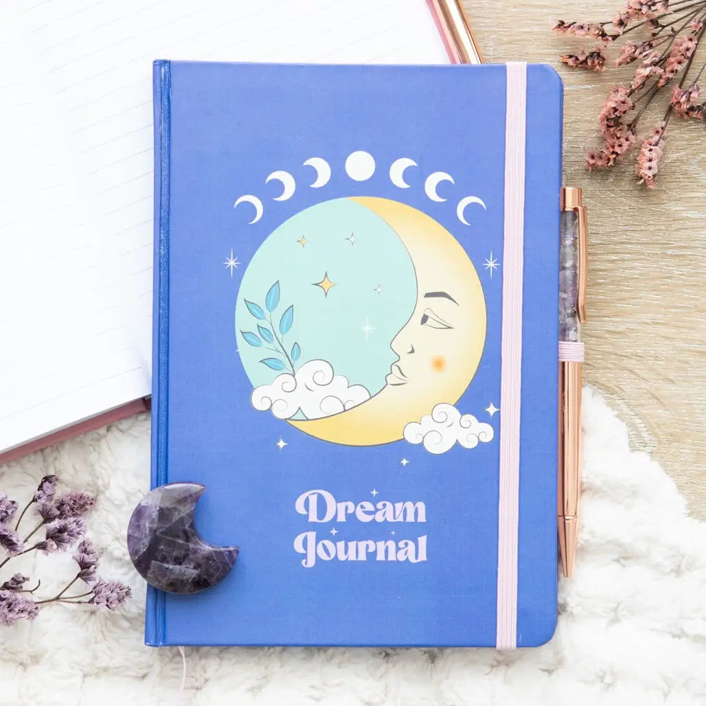 The Moon & Sun Journals with crystal pen