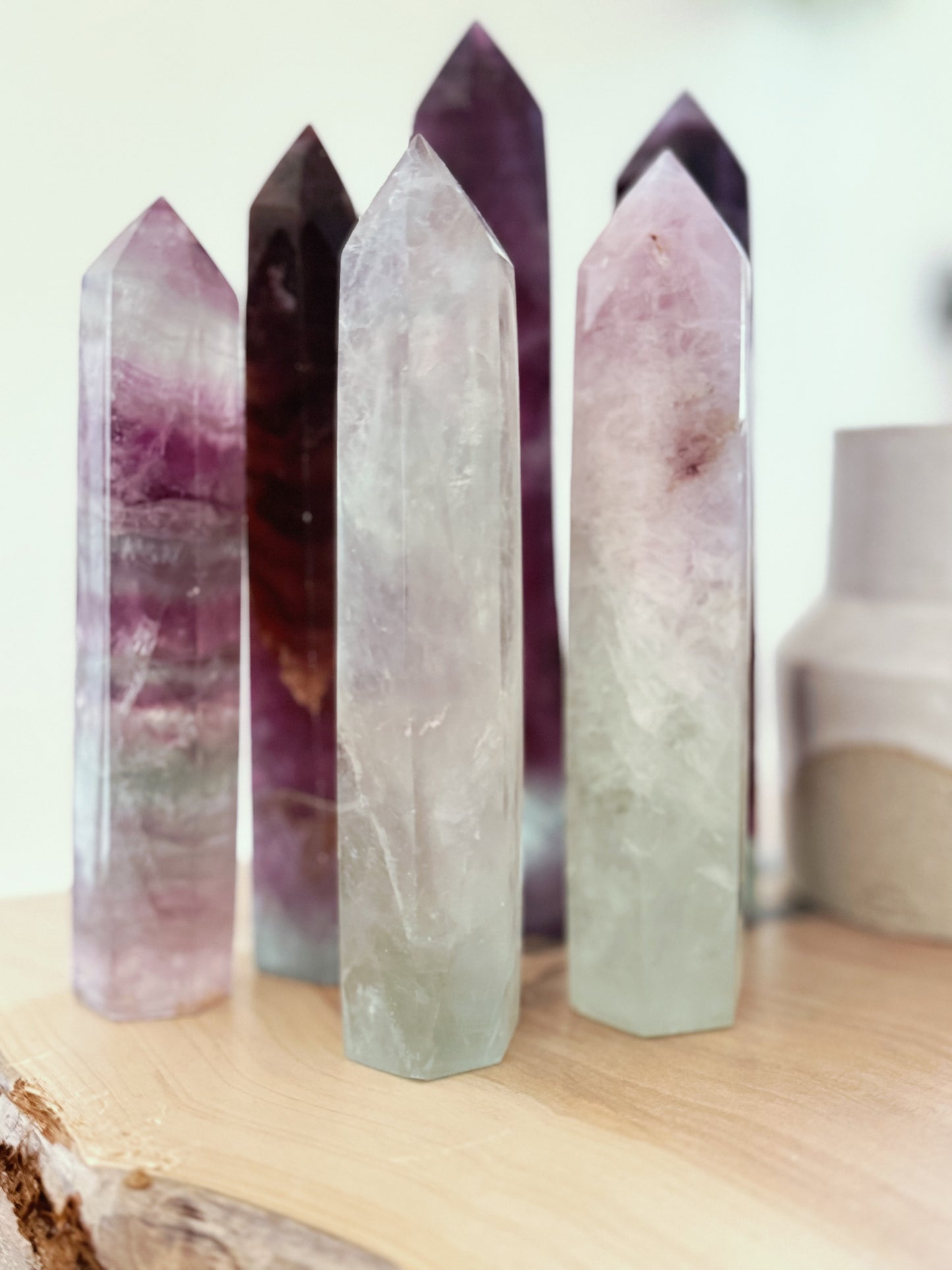 Rainbow Fluorite Towers