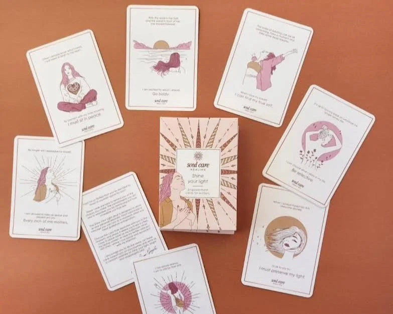 Shine Your Light - Empowerment Cards for Women by Gayle Wilson