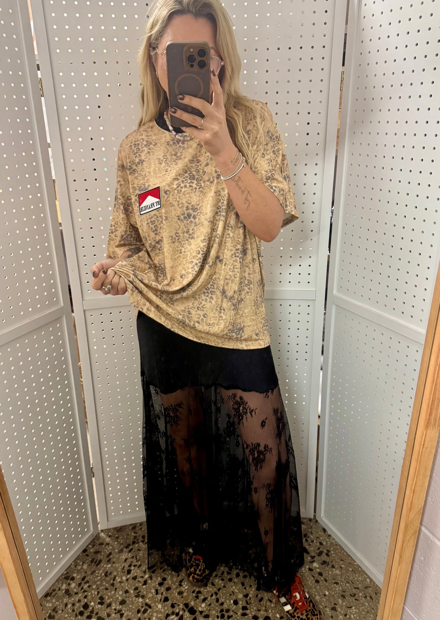 Leopard BF Tee