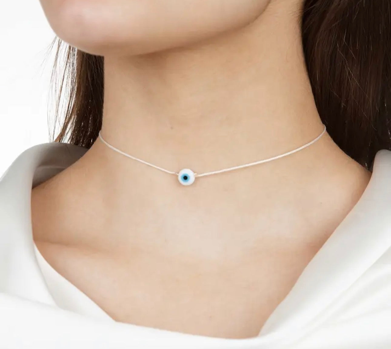 Evil Eye String Necklace