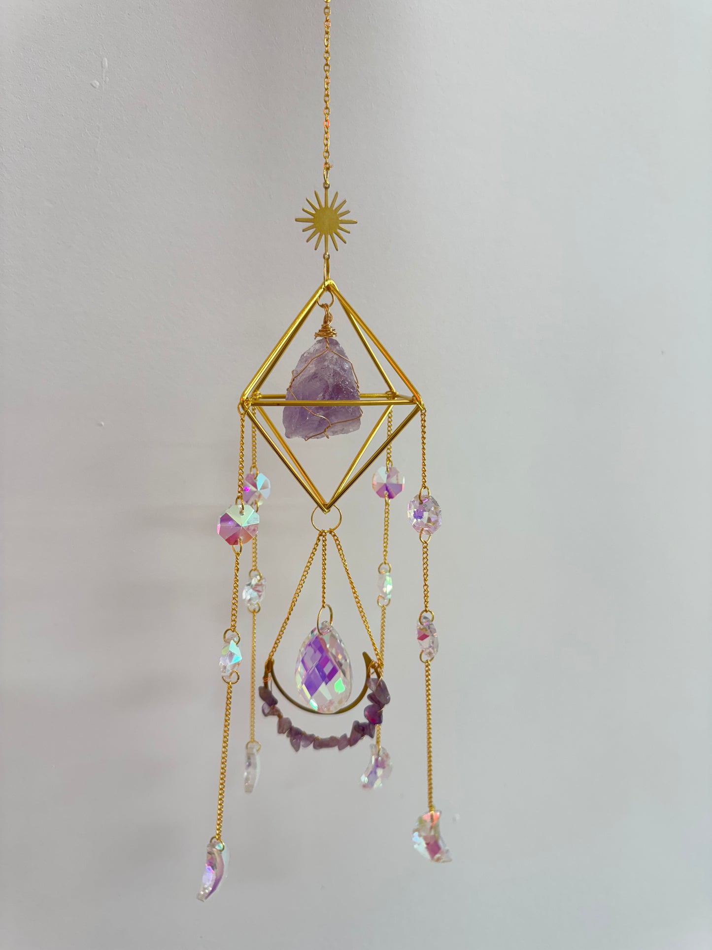 Large Gold Suncatchers