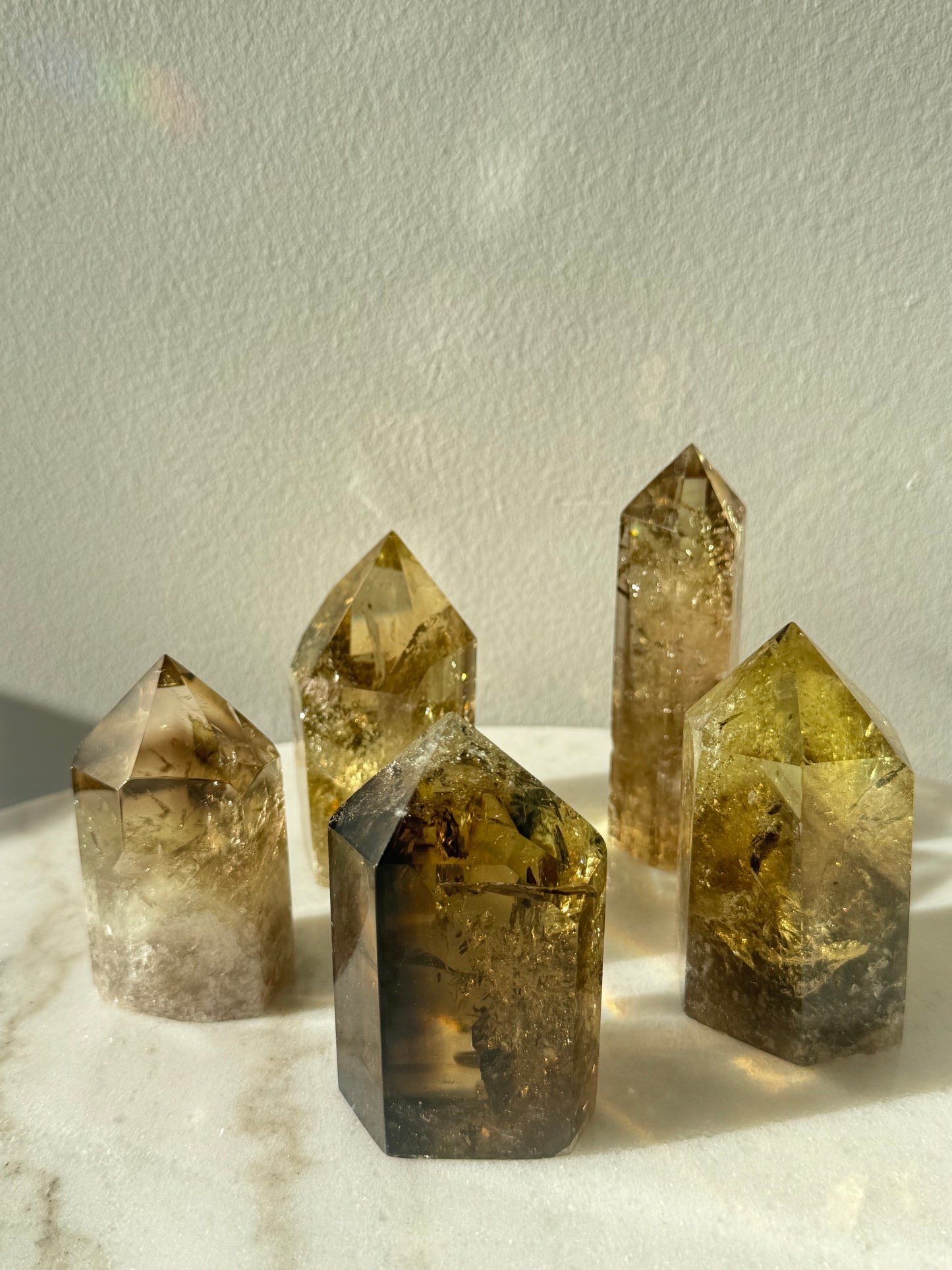 Smoky Citrine Towers