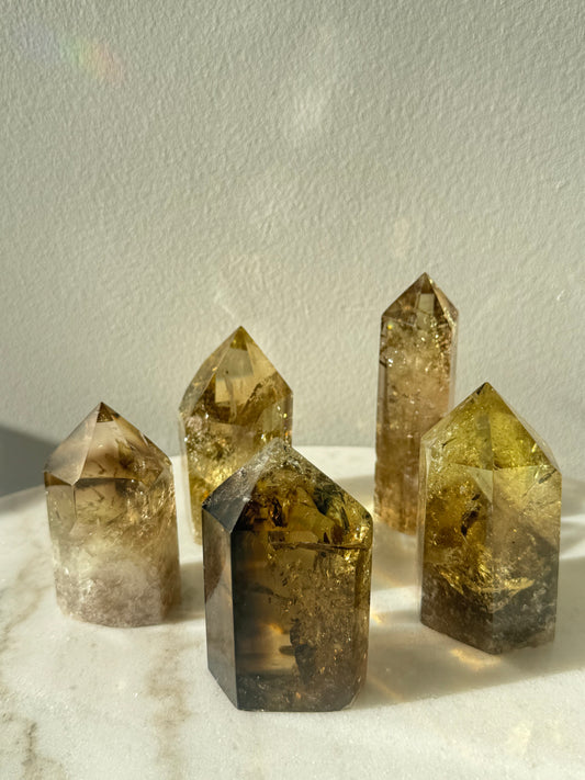 Smoky Citrine Towers