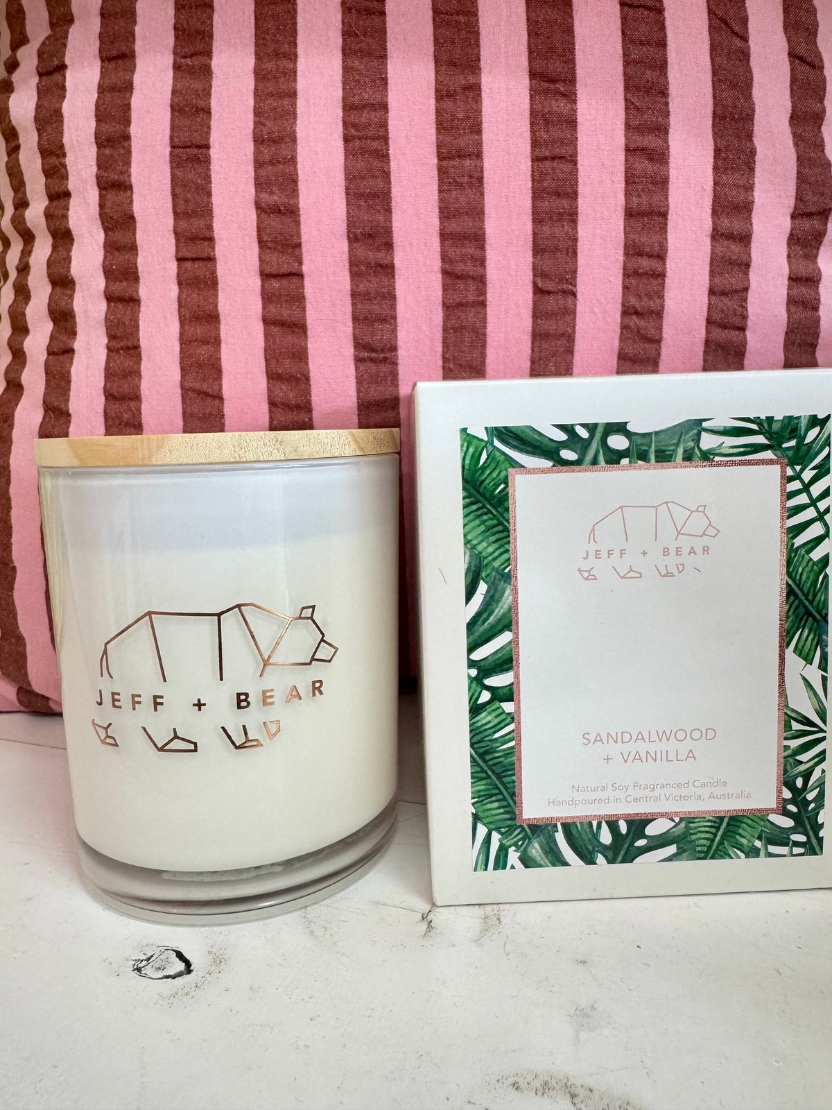 Jeff & Bear Candles