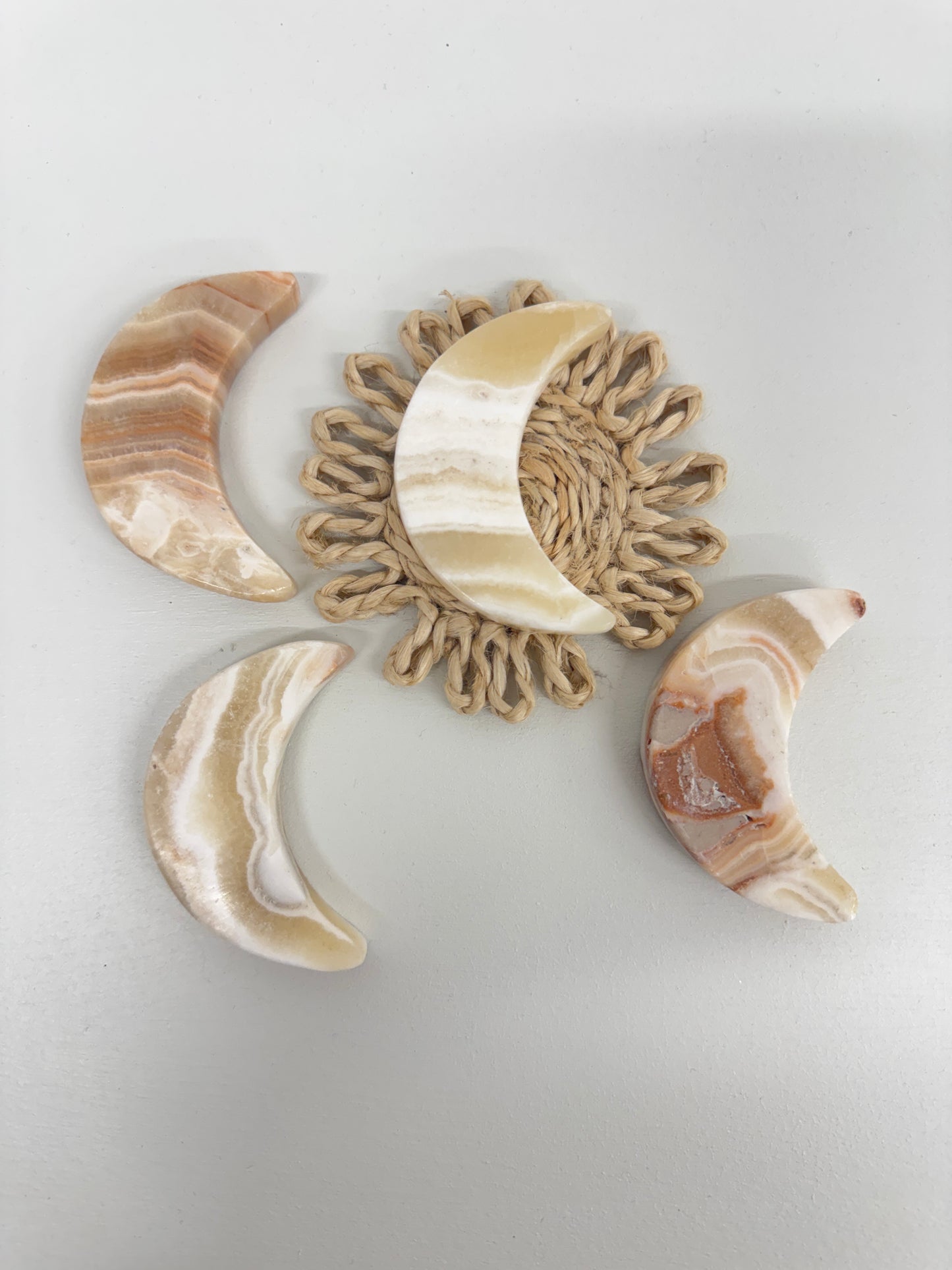 Moroccan Onyx Hearts & Moons