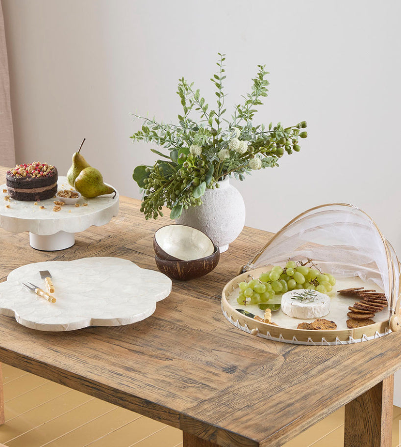 Capiz Coconut Bowl