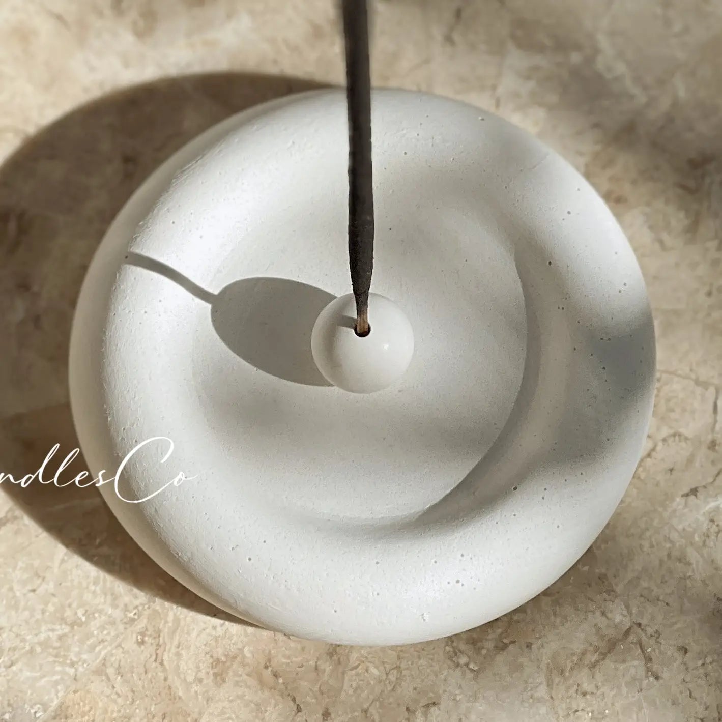Chunky Round Incense Holder