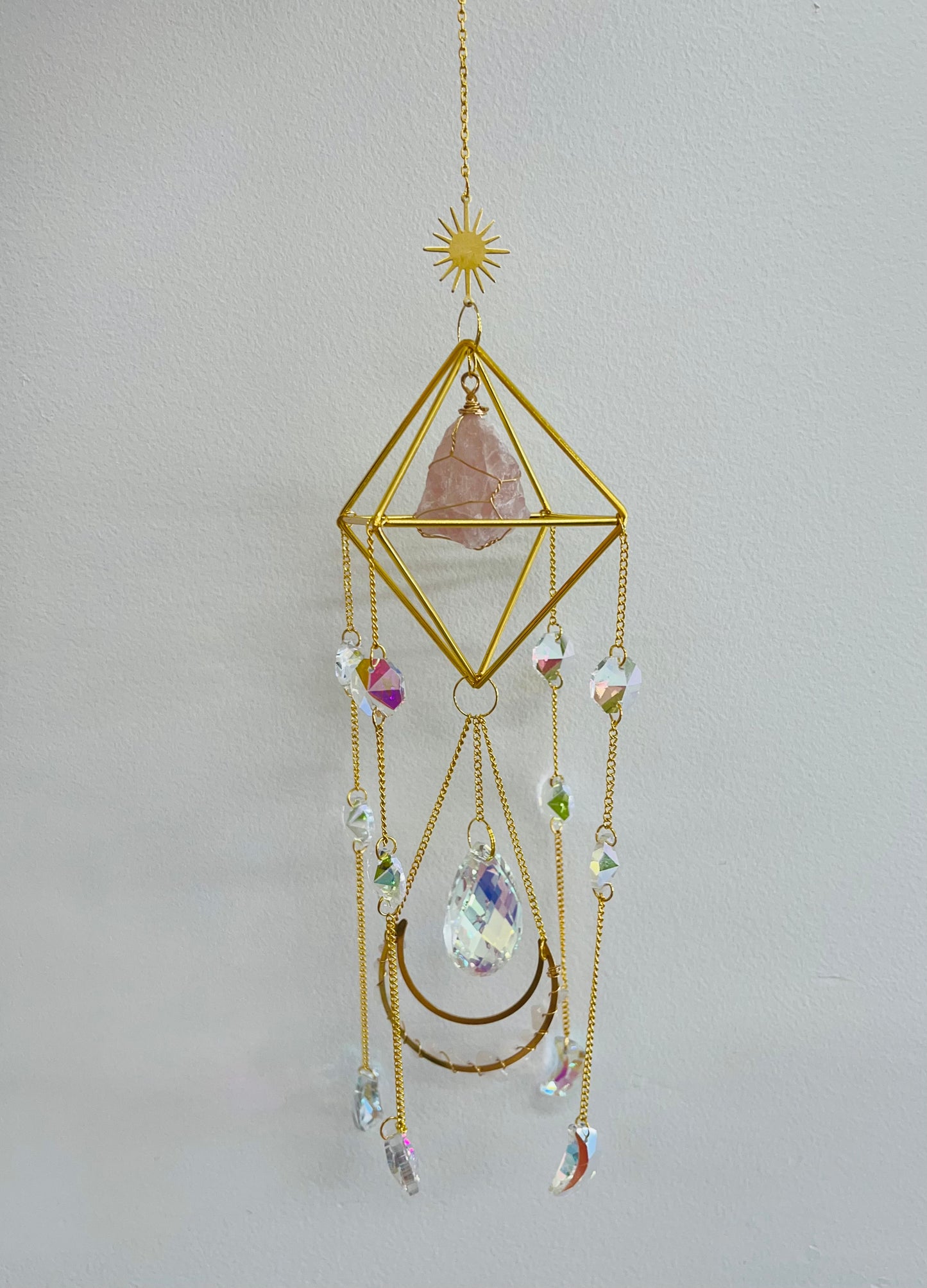 Large Gold Suncatchers