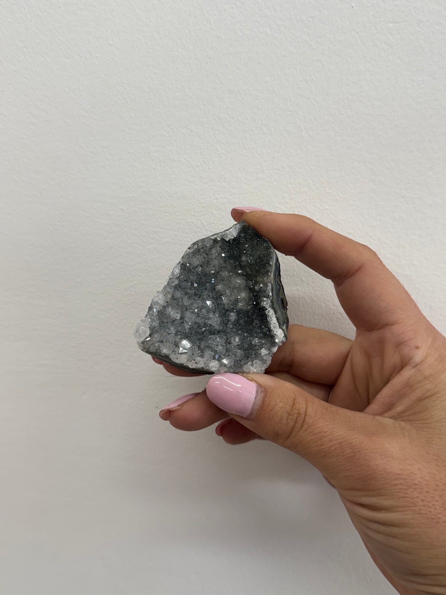 Black Amethyst Cluster