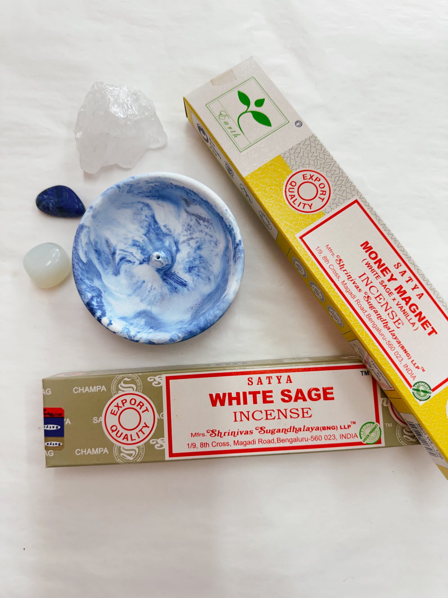 Assorted incense burners