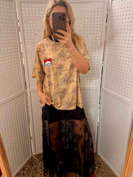 Leopard BF Tee