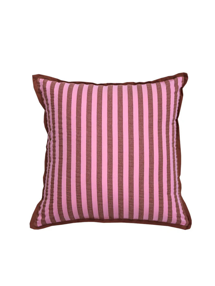 Sundae Seersucker Cushion