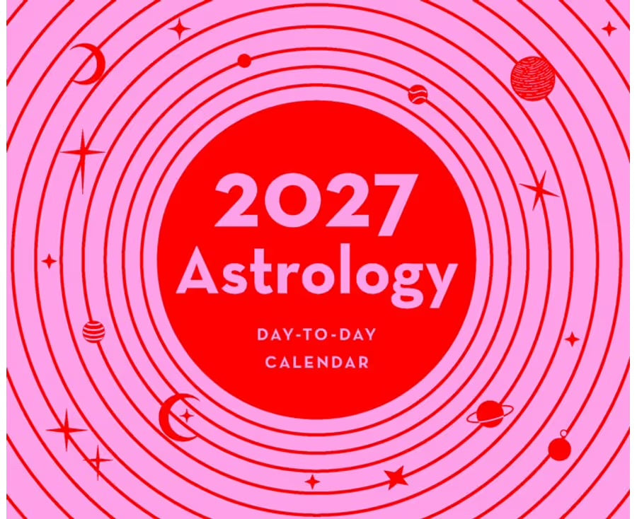 2027 Astrology Day to Day Calendar