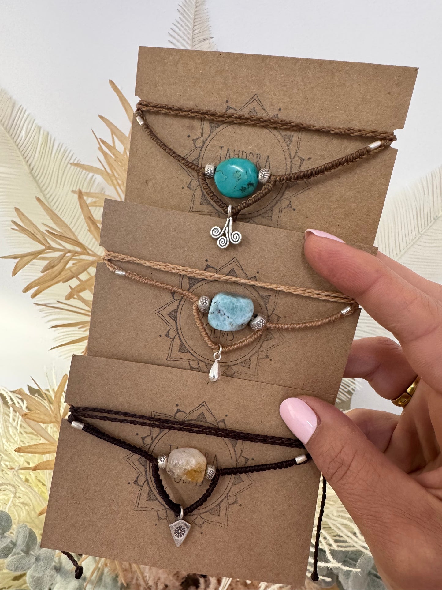 Gemstone & Hill Tribe Silver Necklaces