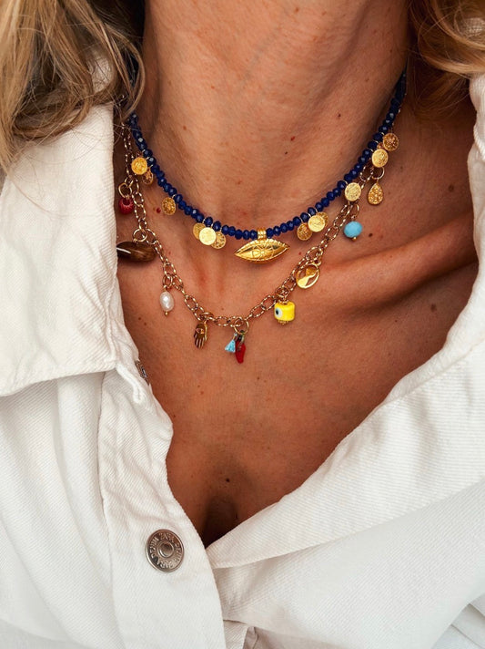 Summer Necklace - Blue