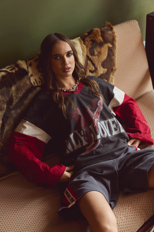 ** PREORDER** MUSTANG BOXY LONG SLEEVE TEE