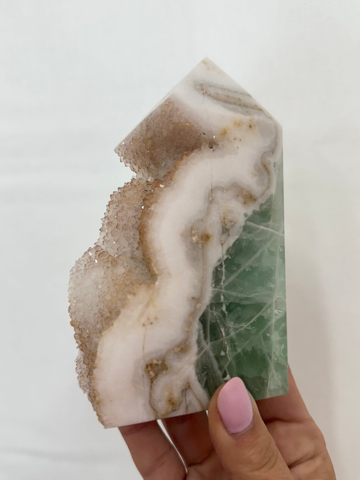Green Fluorite Stone Points