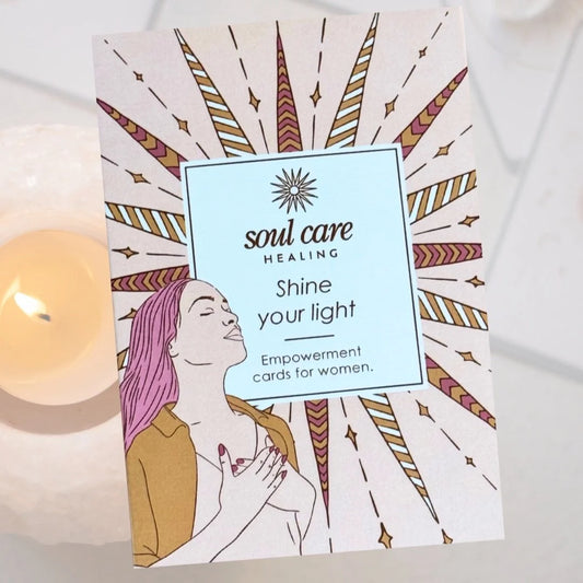 Shine Your Light - Empowerment Cards for Women by Gayle Wilson