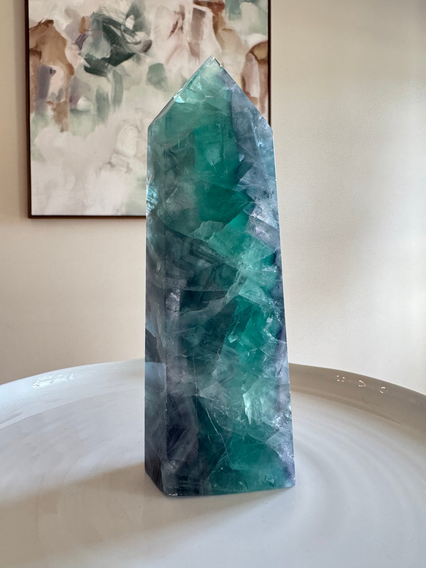 Rainbow Fluorite Tower
