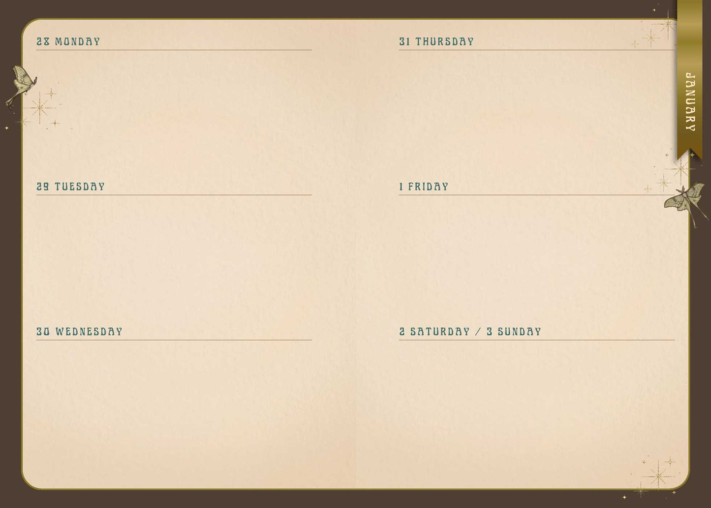 2027 Manifest your dreams planner