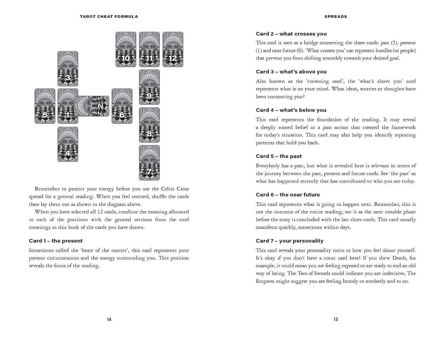 Tarot cheat formula