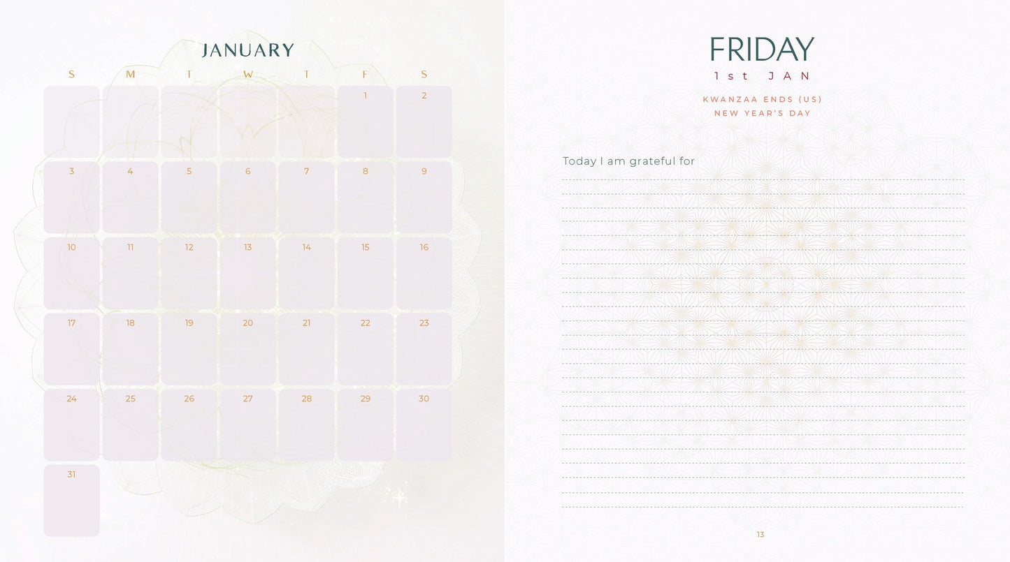 The 2027 Gratitude Diary & Planner