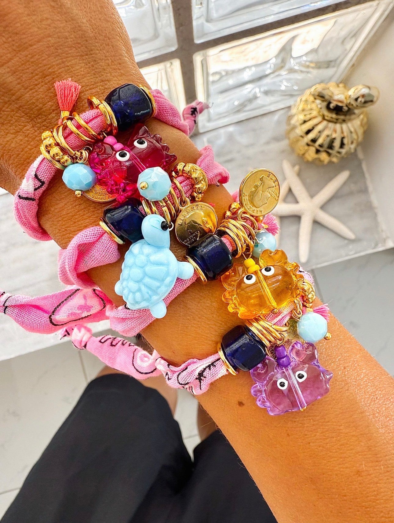 Bandana Scarf Bracelets