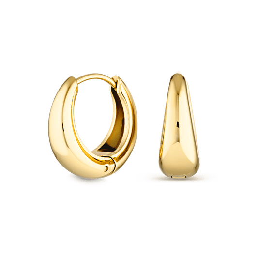 Savannah Hoops - Gold & Silver