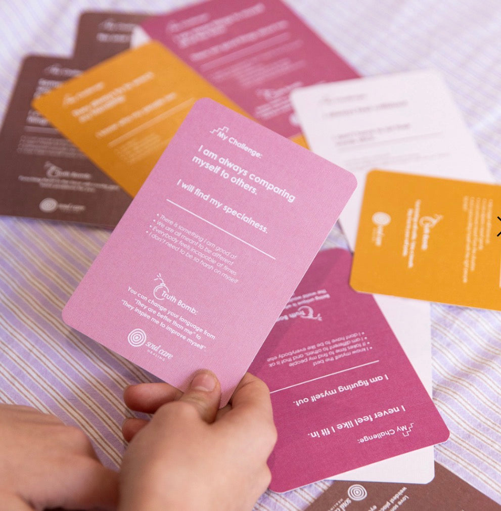 Soul care healing - empowerment cards for teens