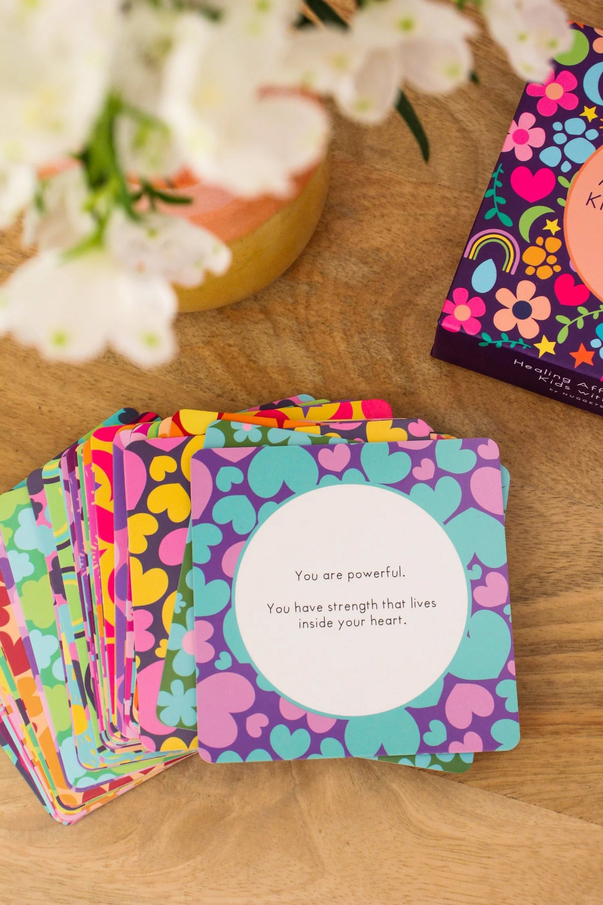 Healing Affirmations for Kids with Anxiety Cards