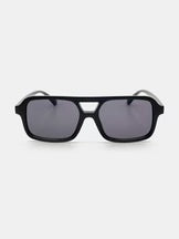 Paris Aviator Sunglasses in Black