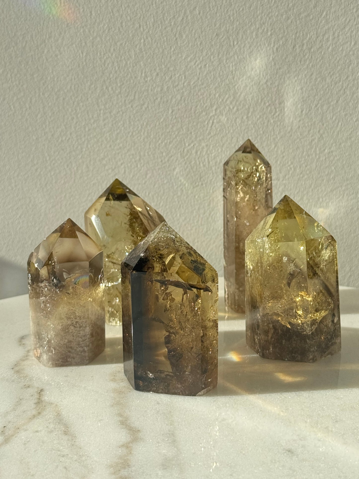Smoky Citrine Towers