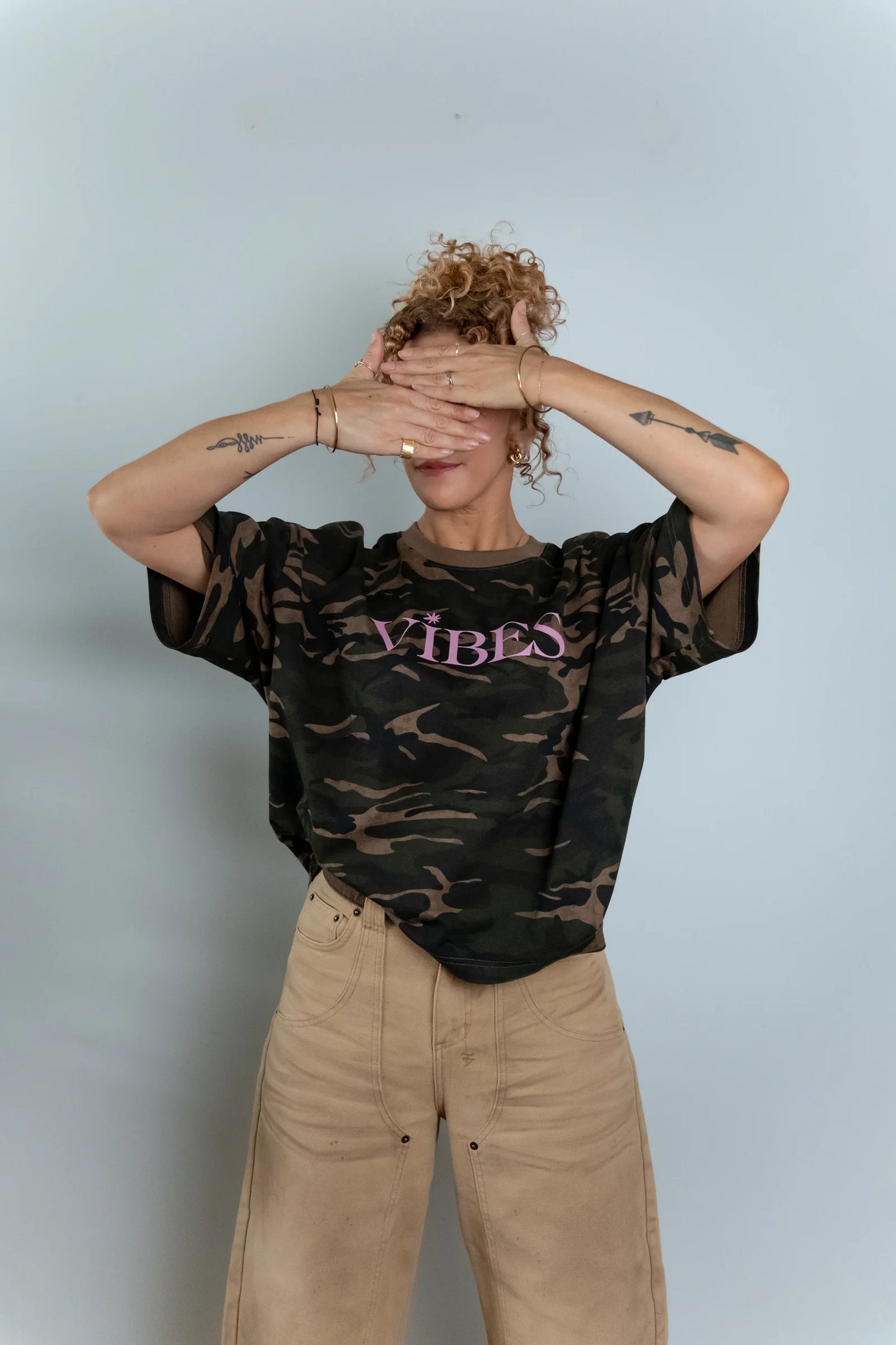 Vibes Camo Tee - PREORDER