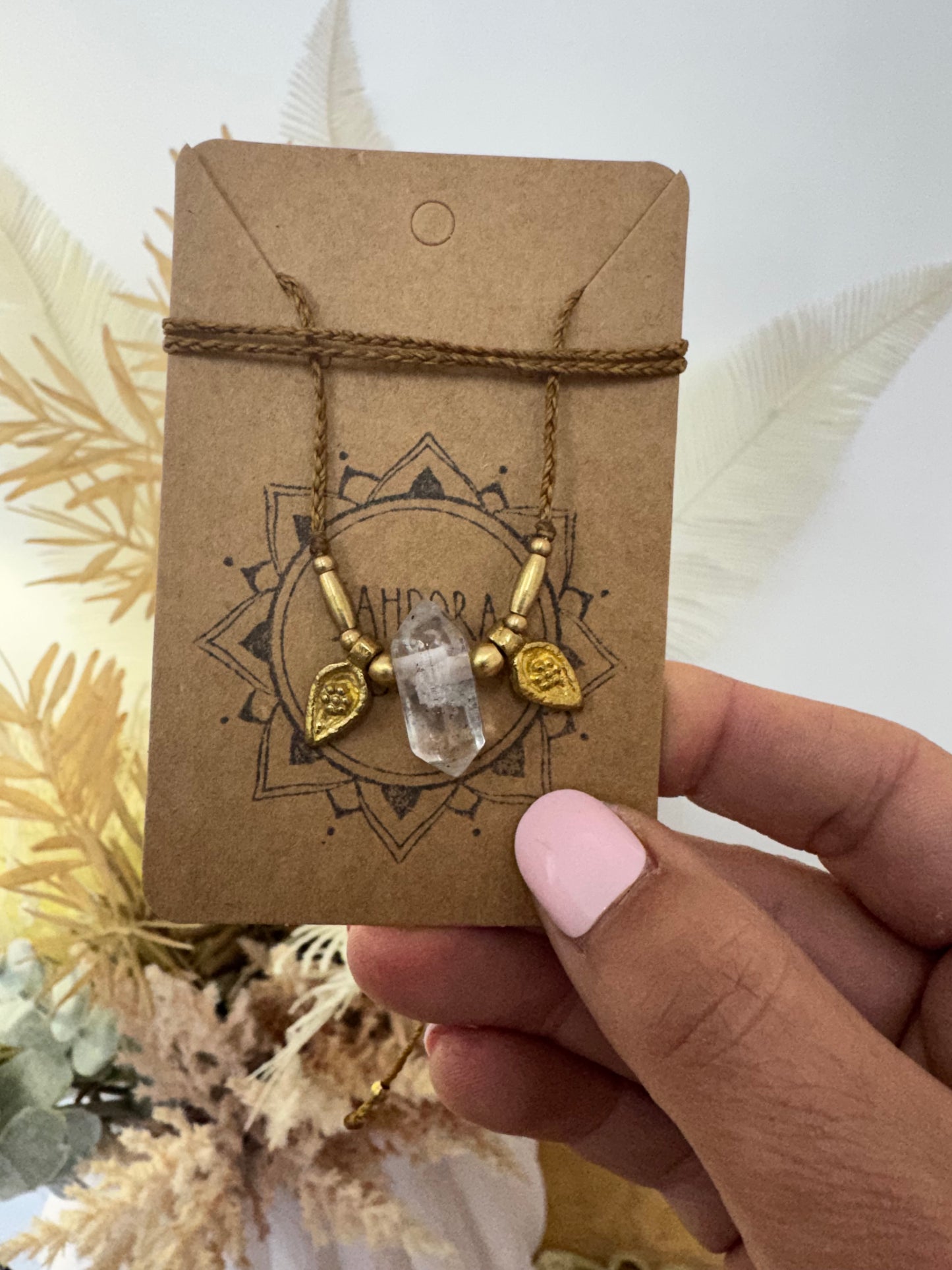 Quartz & Moonstone Necklaces