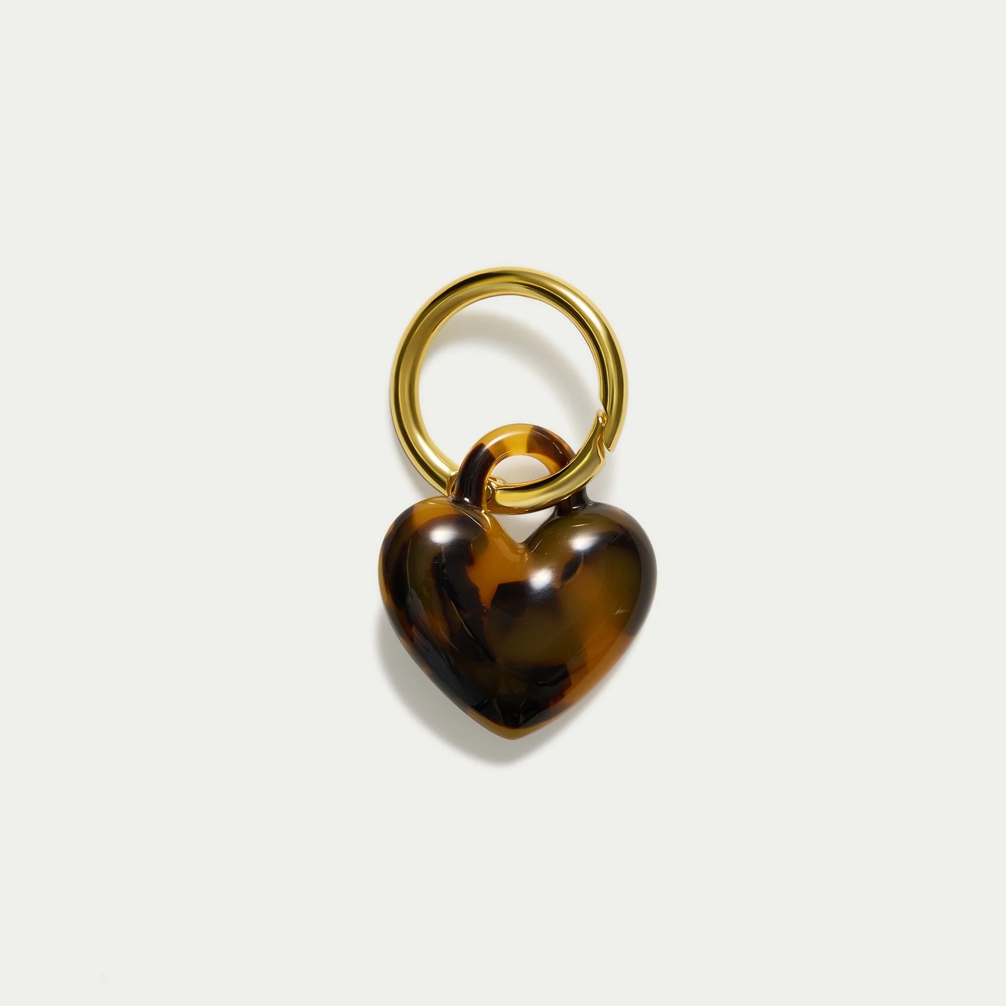 Kitty Paloma - Puffy Heart Keyring