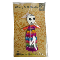 Skull Worry Doll